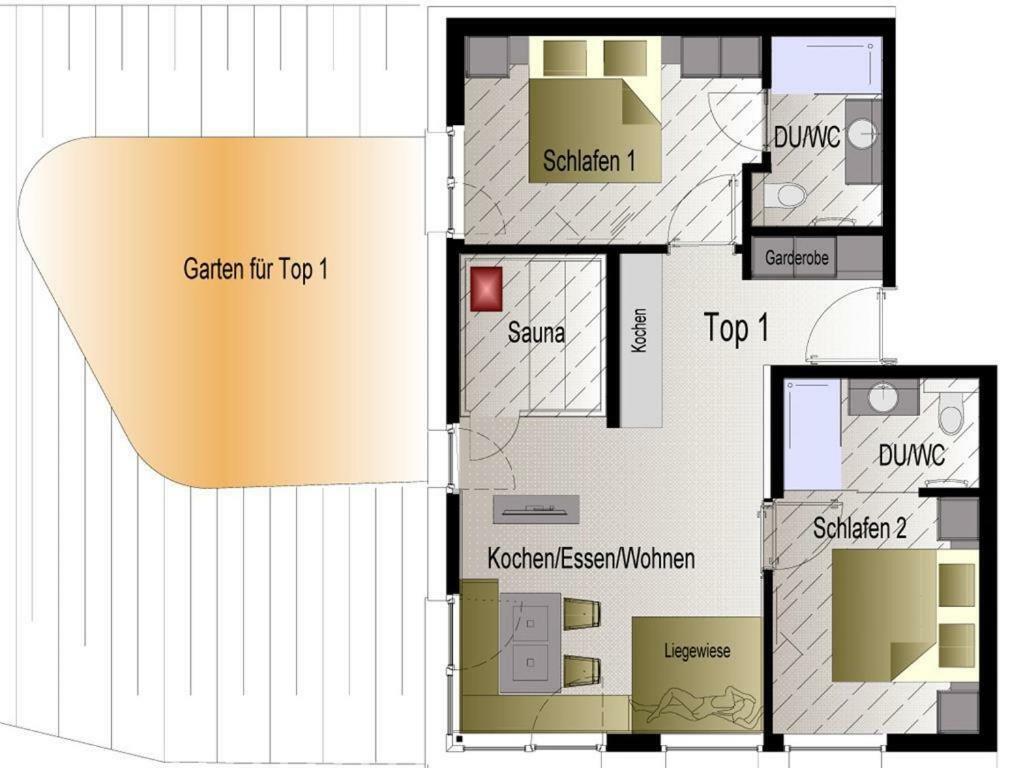 ווארת Bildegg Appartements מראה חיצוני תמונה